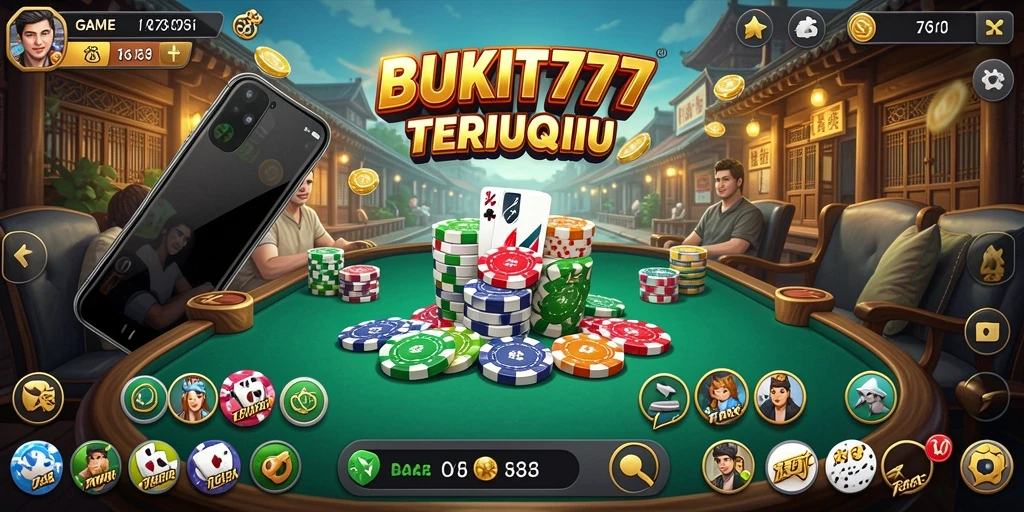Tampilan gameplay BUKIT777 yang seru dan mendebarkan.