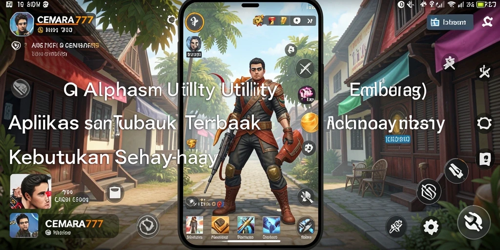 Tampilan antarmuka aplikasi CEMARA777 yang user-friendly.