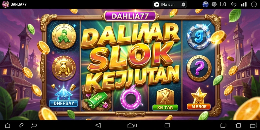 Tampilan gameplay yang menegangkan dan menarik dari DAHLIA77 Slot.