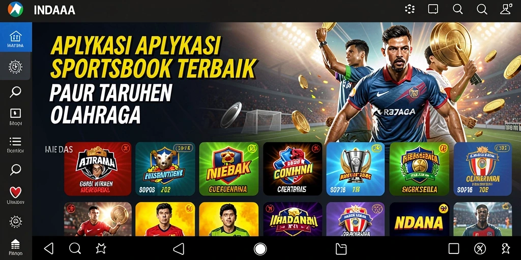 Tampilan gameplay aplikasi INDAAA yang menarik dan informatif.