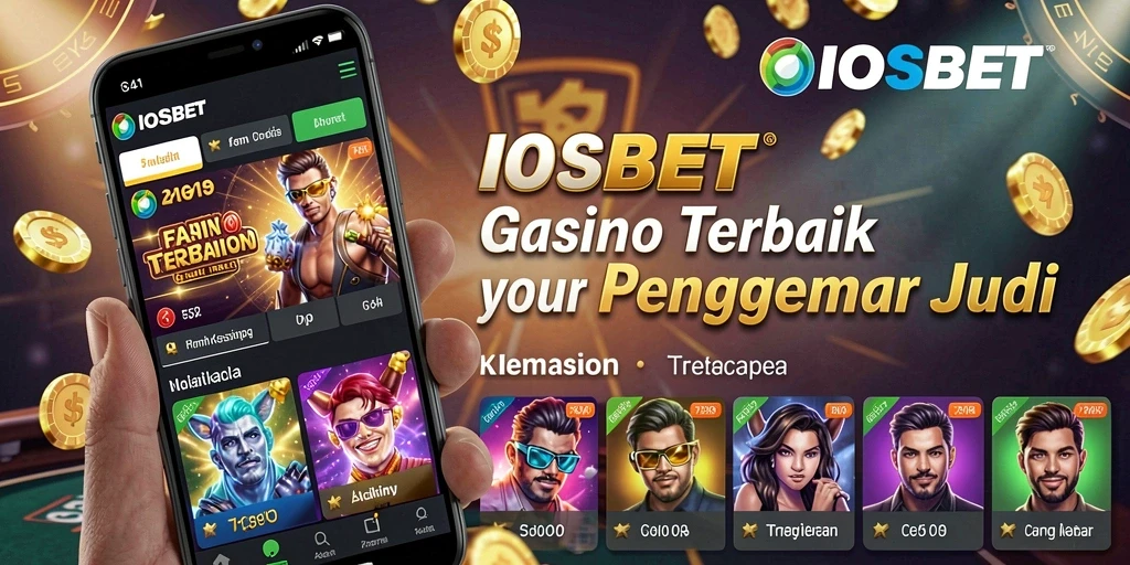 Screenshot gameplay IOSBET menampilkan suasana kasino yang meriah.
