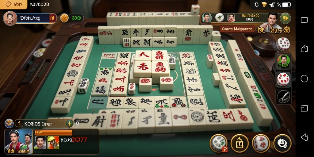 Tampilan gameplay seru KOPLO77 dengan berbagai level Mahjong yang menantang.