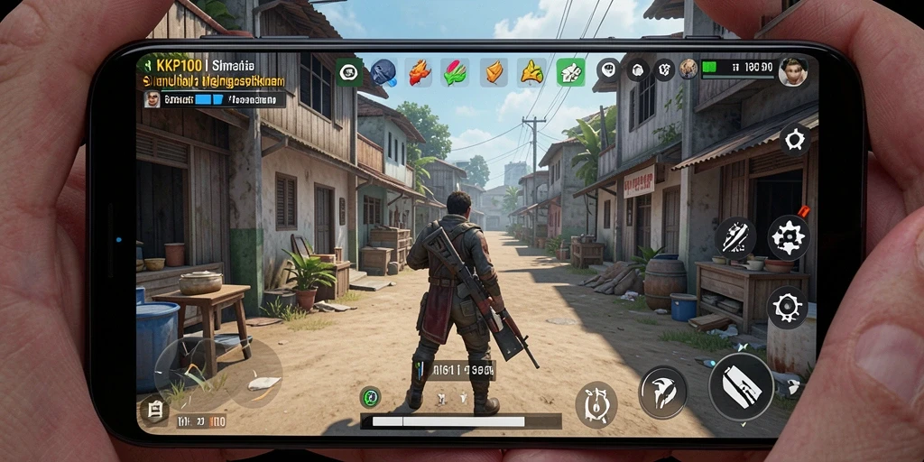 Gambar menunjukkan aktivitas gameplay menarik dalam KPK100.