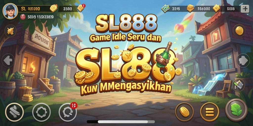 Tampilan permainan SL888 yang memikat dengan elemen Idle.