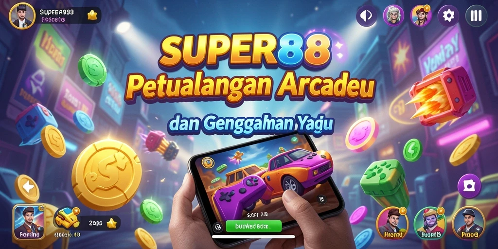 Gameplay seru SUPER88 dengan tantangan menakjubkan.