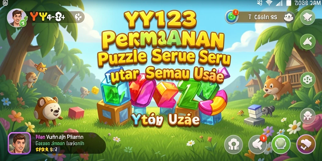 Screenshot gameplay YY123 menunjukkan tantangan Puzzle yang seru dan mengasyikkan.